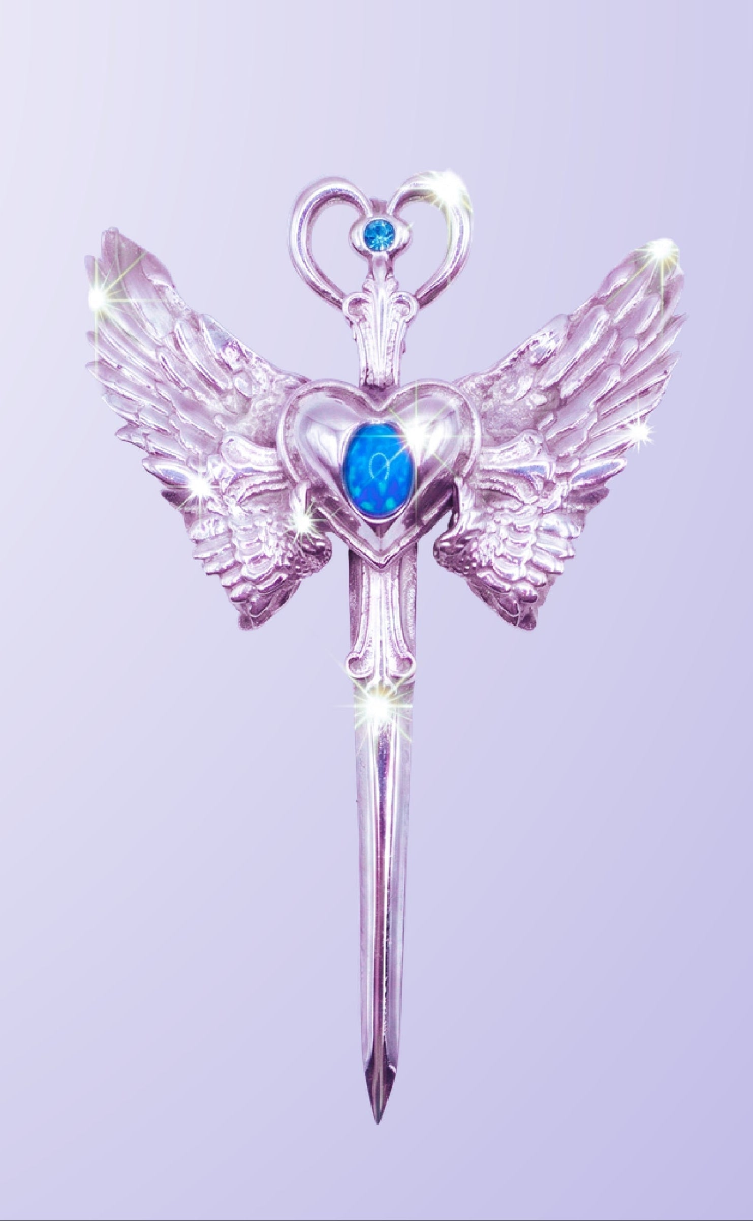 ESPADA AMOR / ÓPALO AZUL Y APATITO AZUL